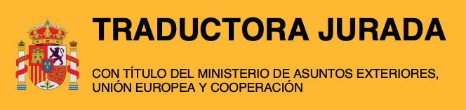 Traductora Jurada - Ministerio de Asuntos Exteriores